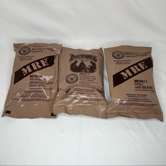 You choose your own flavor. US Military MRE Meal Ready to Eat Wornick Amerqual. - Picture 3 of 6